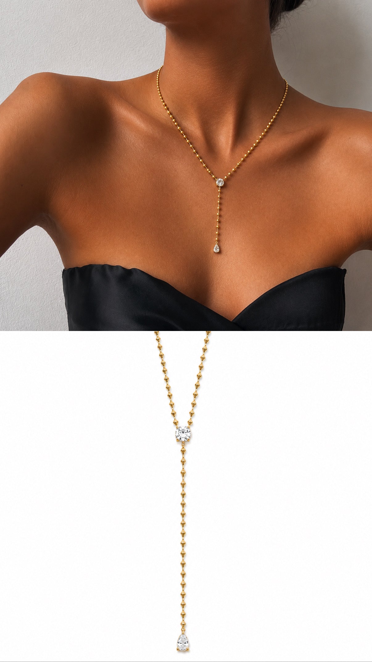 MY1VPNKLC0053 gold-necklace-stainless-steel-waterproof-layered-trendy-wholesale-myaccessories wholesale jewelry NECKLACE  Catwalk Jewellery Europe