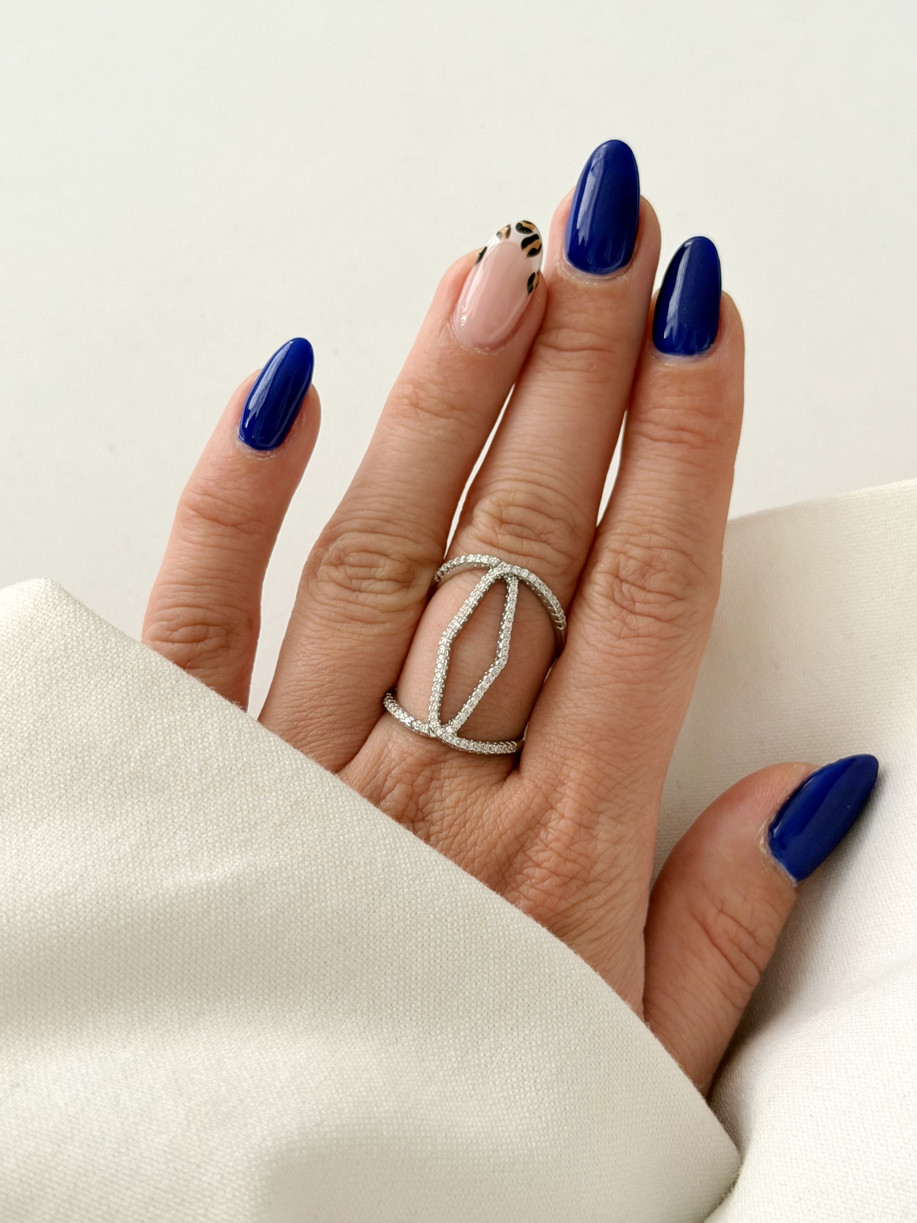 CW1RING00206-silver-cz-pave-geometric-open-cage-statement-ring-catwalkjewellery wholesale jewelry RINGS Catwalk Jewellery Europe