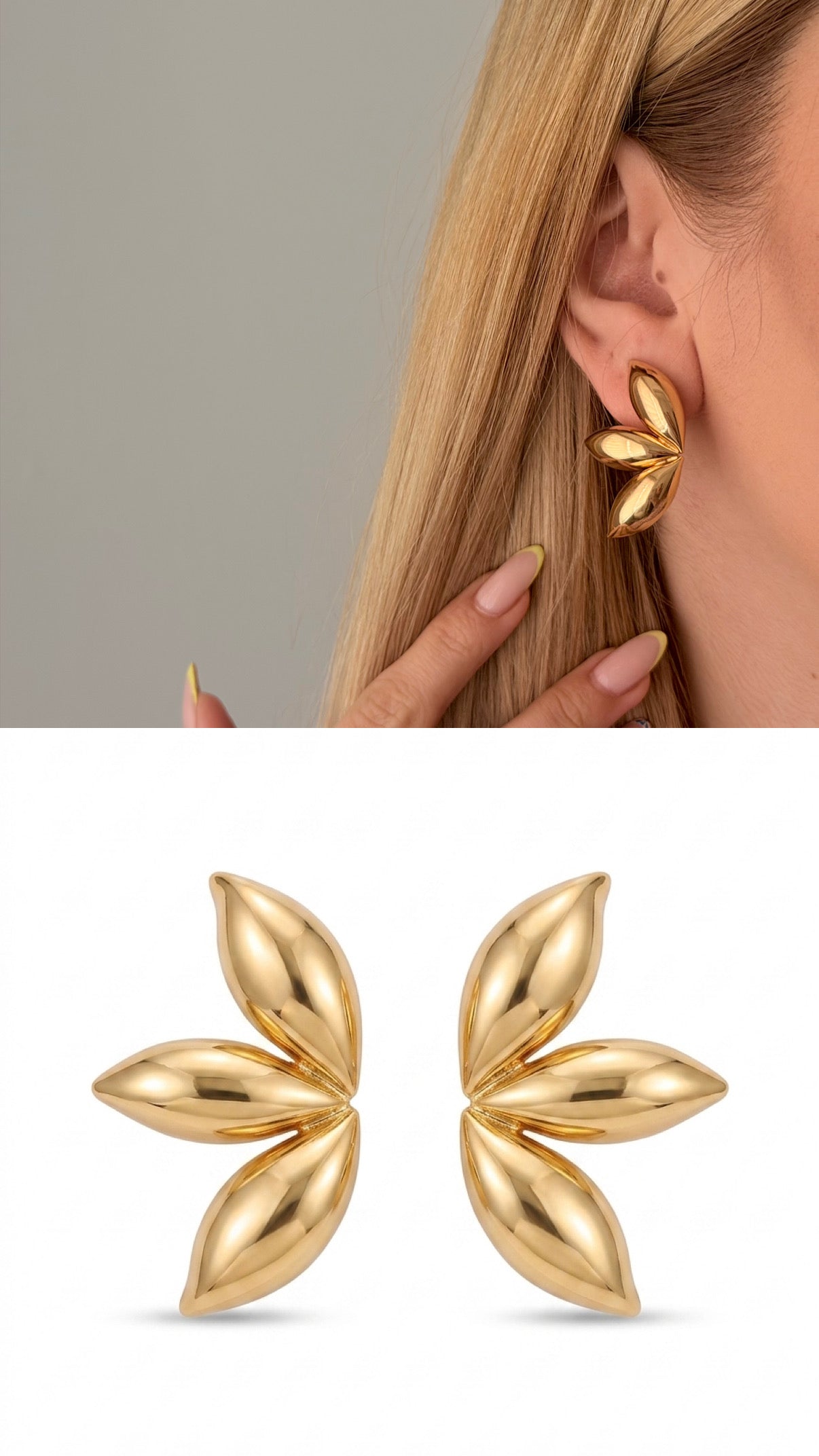 MY1VPERNG00156 gold-hoop-earrings-stainless-steel-myaccessories wholesale jewelry VIP 14K EARRINGS  Catwalk Jewellery Europe