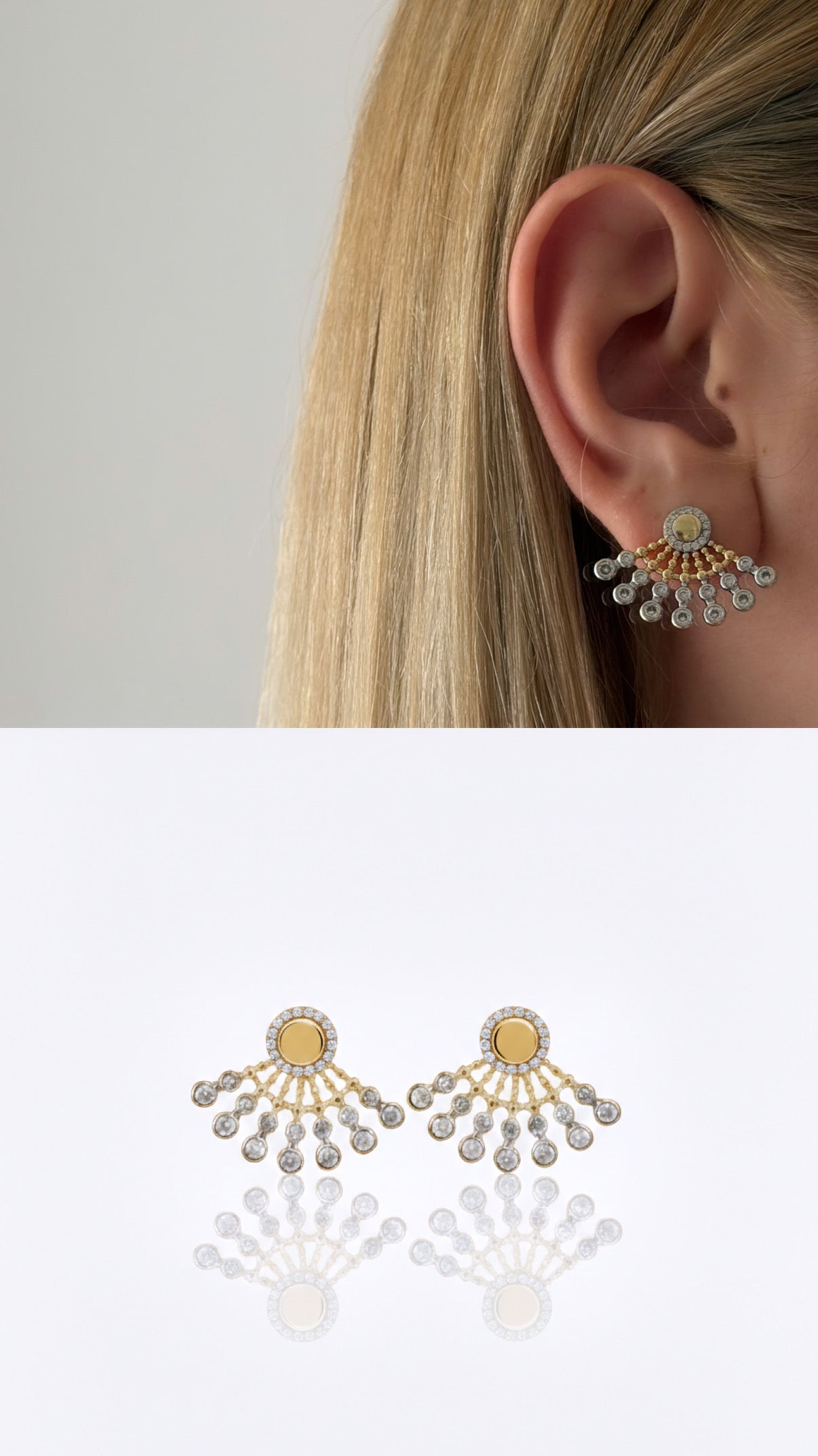 MY1VPERNG00161 gold-hoop-earrings-stainless-steel-myaccessories wholesale jewelry VIP 14K EARRINGS  Catwalk Jewellery Europe
