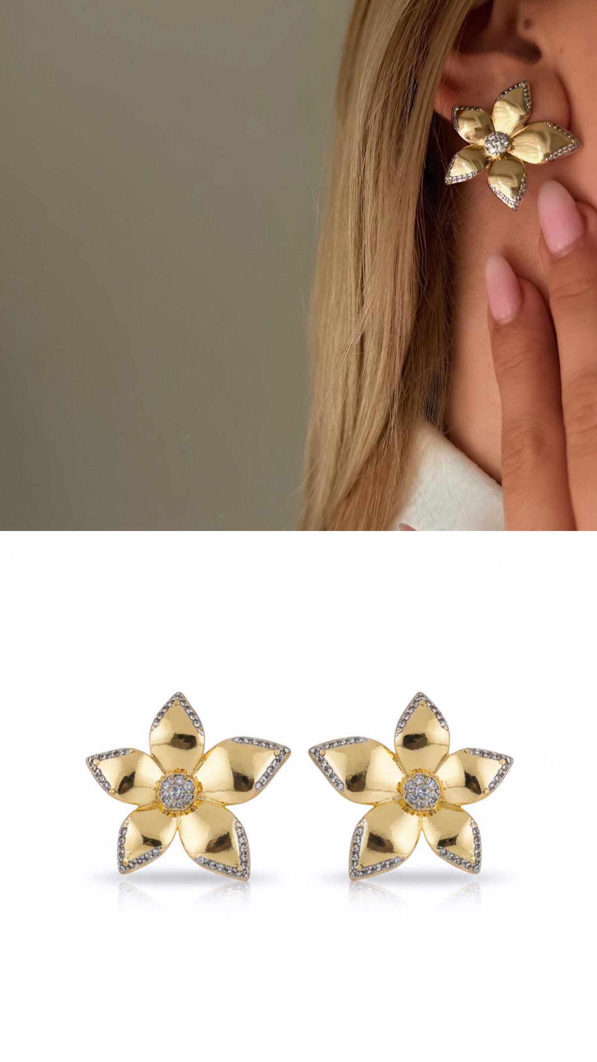 MY1VPERNG00162 gold-hoop-earrings-stainless-steel-myaccessories wholesale jewelry VIP 14K EARRINGS  Catwalk Jewellery Europe