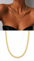 MY1VPNKLC0059 gold-necklace-stainless-steel-waterproof-layered-trendy-wholesale-myaccessories wholesale jewelry NECKLACE  Catwalk Jewellery Europe