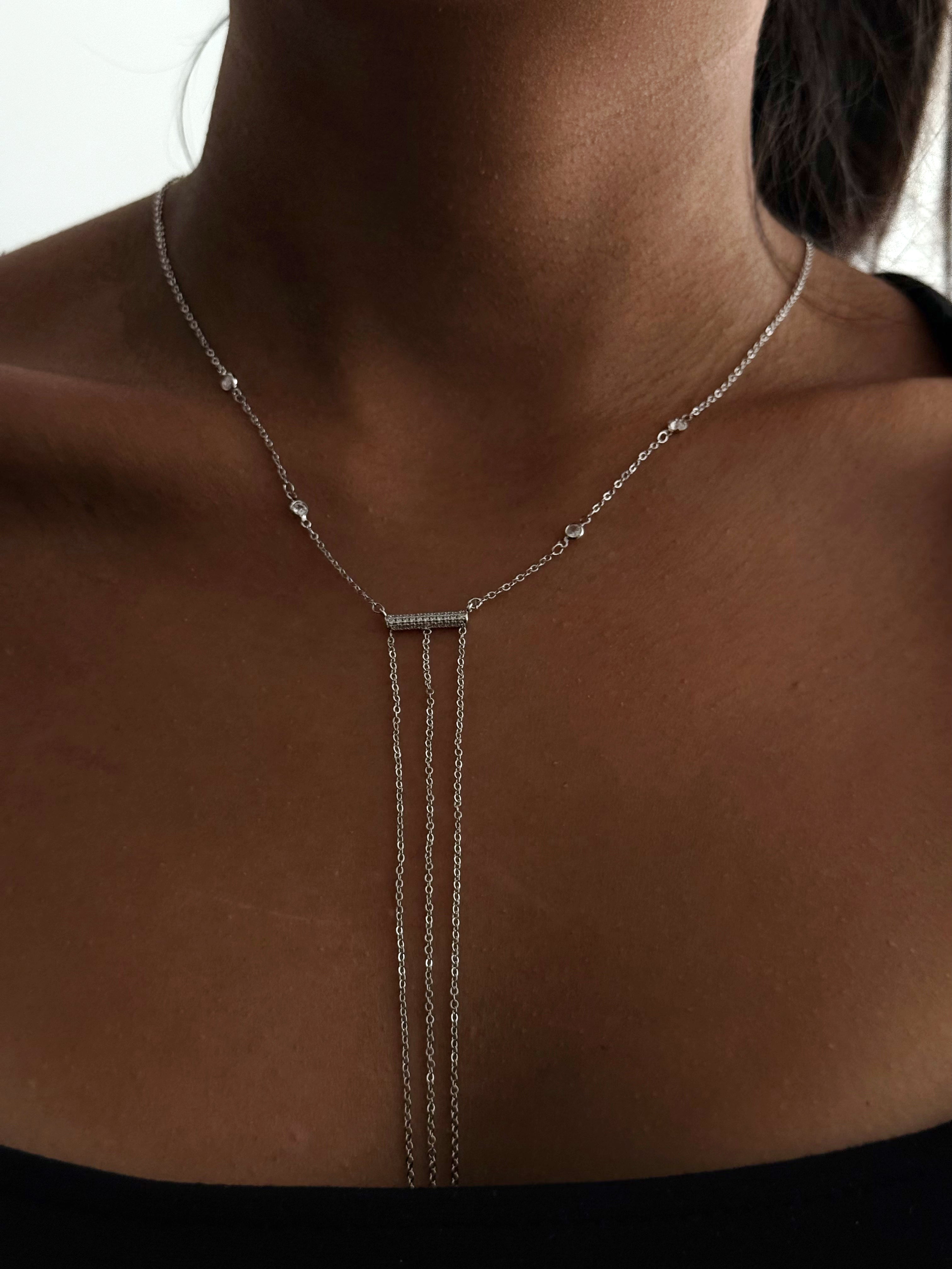 MY1VPYNKLC0012 gold-y-necklace-stainless-steel-waterproof-layered-trendy-wholesale-myaccessories wholesale jewelry Y NECKLACE Catwalk Jewellery Europe