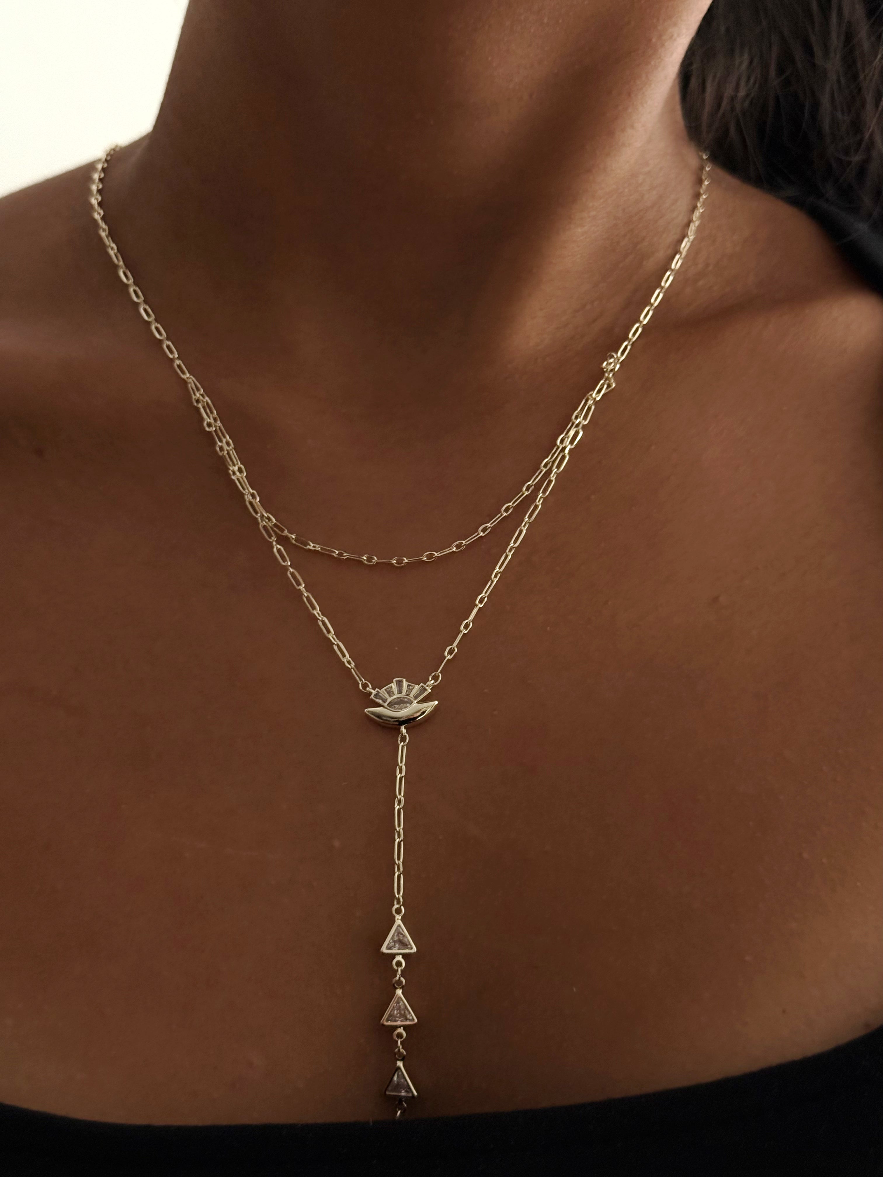 MY1VPYNKLC007 gold-y-necklace-stainless-steel-waterproof-layered-trendy-wholesale-myaccessories wholesale jewelry Y NECKLACE Catwalk Jewellery Europe