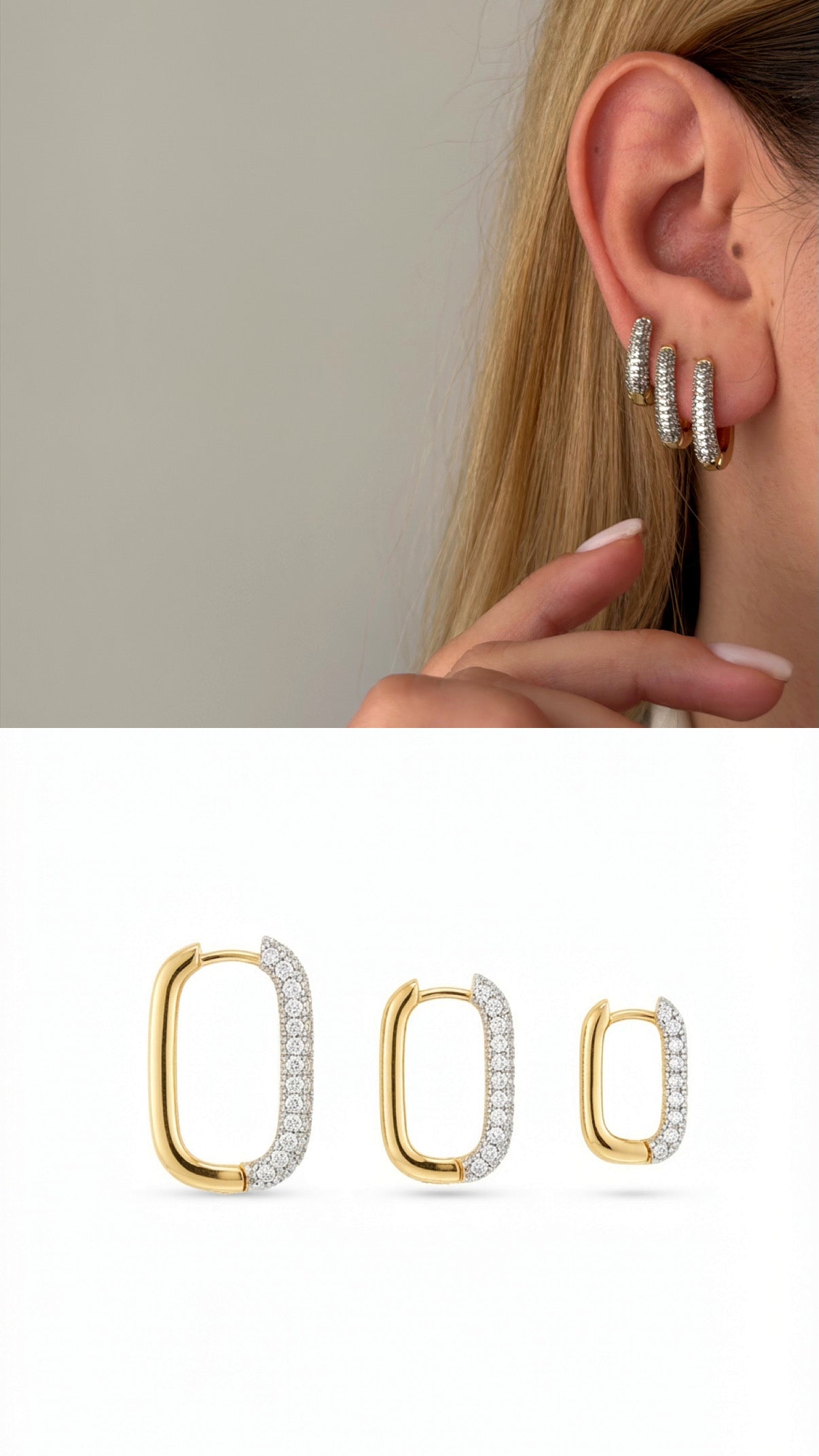 14K Gold Plated Cubic Zirconia Vip 14k earrings  – Catwalk Jewellery wholesale jewelry VIP 14K EARRINGS  Catwalk Jewellery Europe