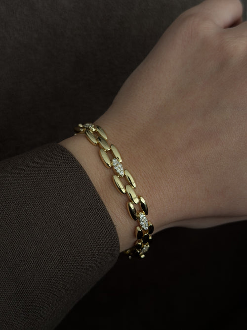 MY1VPBRCL0024 gold-bracelet-stainless-steel-wholesale-myaccessories wholesale jewelry BRACELETS  Catwalk Jewellery Europe