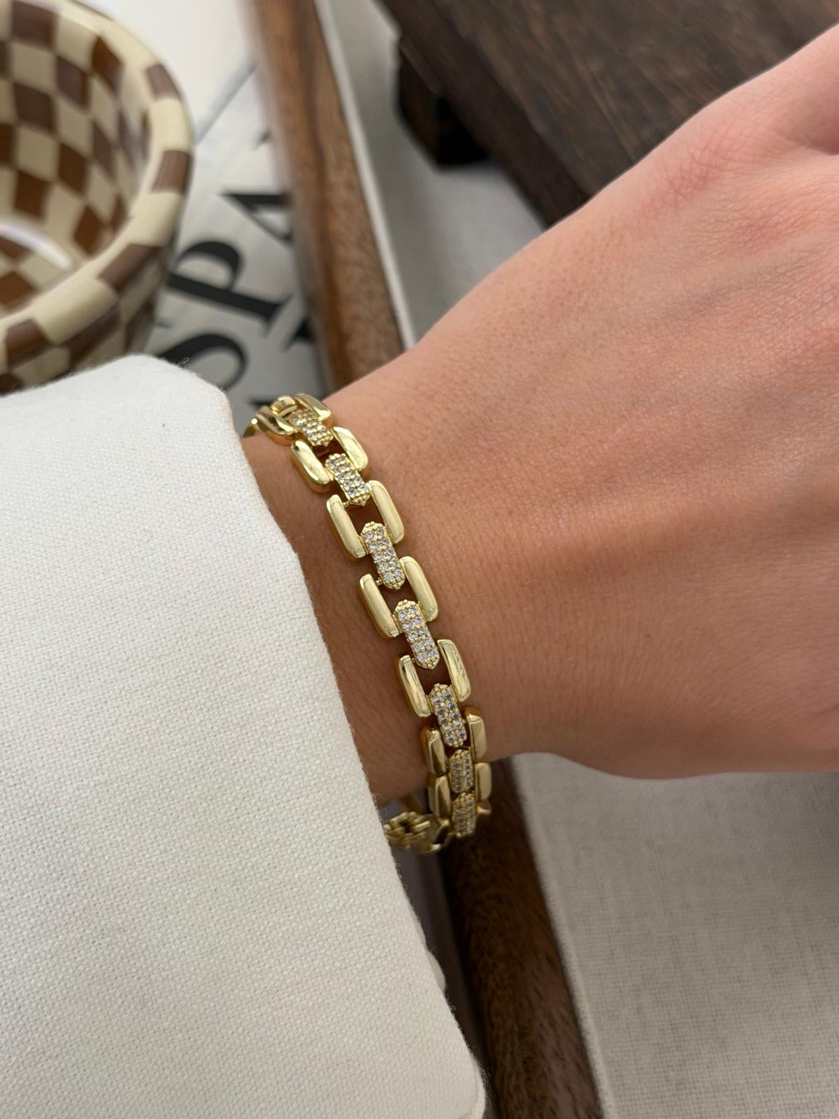 MY1VPBRCL0043 gold-bracelet-stainless-steel-wholesale-myaccessories wholesale jewelry BRACELETS  Catwalk Jewellery Europe