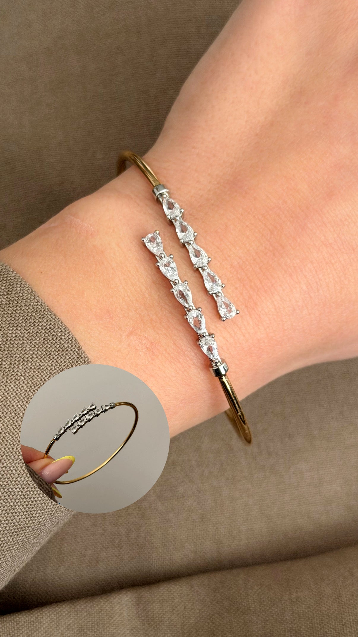 MY1VPHCUFF008 gold-cuff-bracelet-stainless-steel-waterproof-minimalist-wholesale-myaccessories wholesale jewelry CUFF BRACELETS Catwalk Jewellery Europe