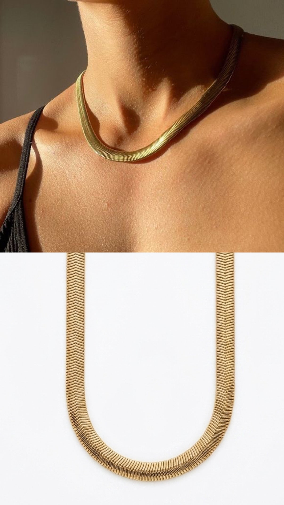 MY1VPNKLC0068 gold-necklace-stainless-steel-waterproof-layered-trendy-wholesale-myaccessories wholesale jewelry NECKLACE  Catwalk Jewellery Europe
