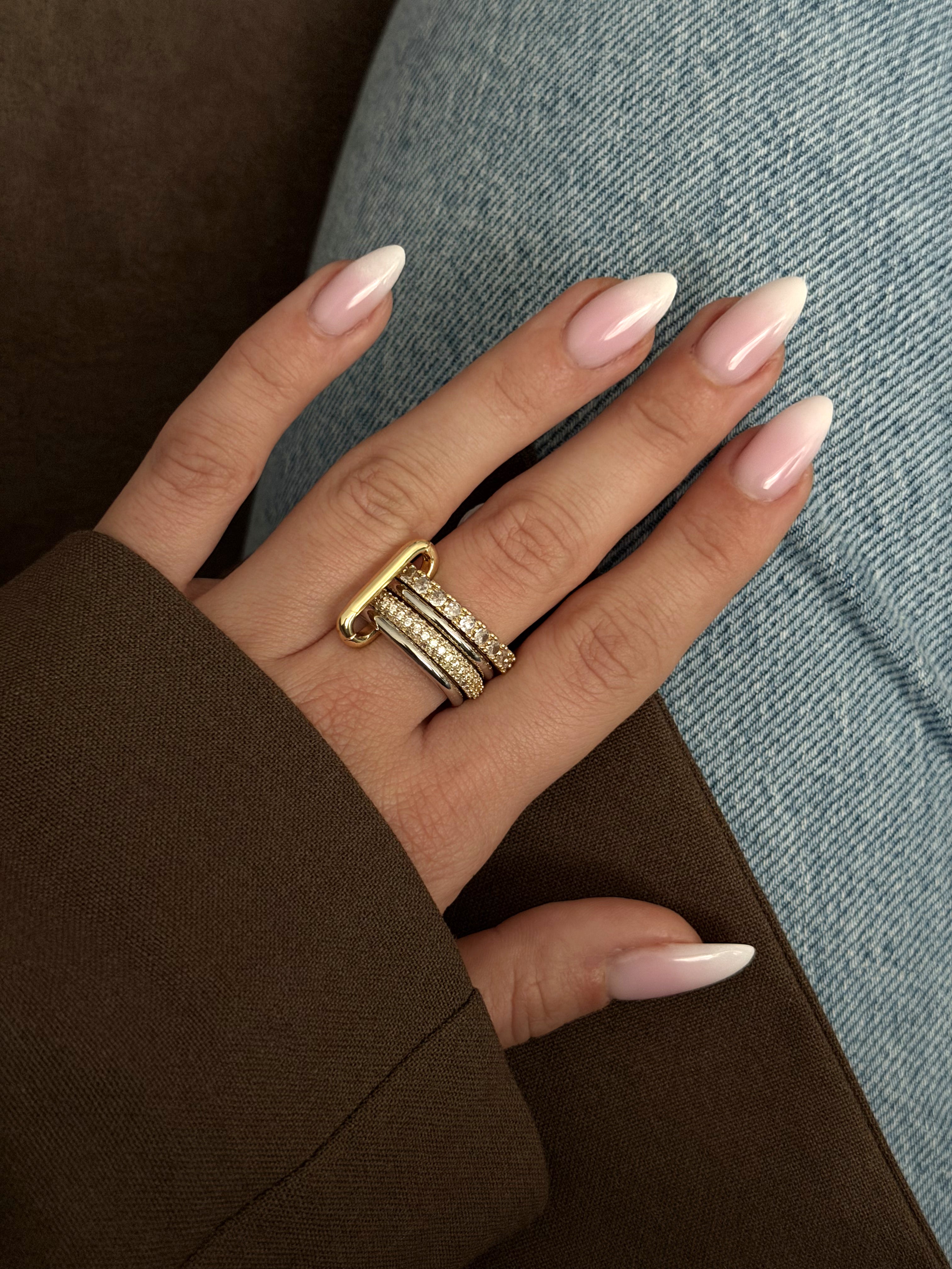 MY1VPRING00100-gold-stackable-ring-stainless-steel-waterproof-trendy-wholesale-myaccessories wholesale jewelry RINGS Catwalk Jewellery Europe