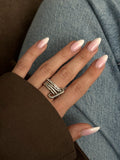 MY1VPRING0095-gold-stackable-ring-stainless-steel-waterproof-trendy-wholesale-myaccessories wholesale jewelry RINGS Catwalk Jewellery Europe