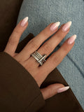 MY1VPRING0099-gold-stackable-ring-stainless-steel-waterproof-trendy-wholesale-myaccessories wholesale jewelry RINGS Catwalk Jewellery Europe