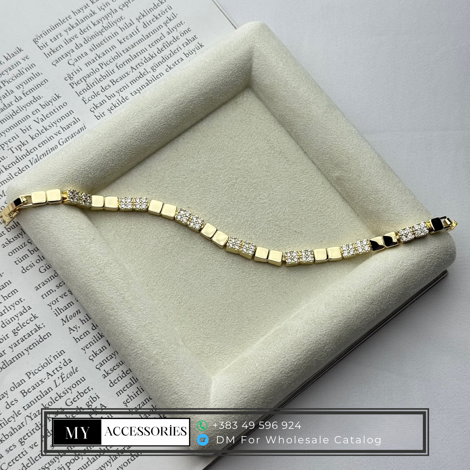 MY5V14BRC067 wholesale jewelry VIP 14K BRACELETS Catwalk Jewellery Europe
