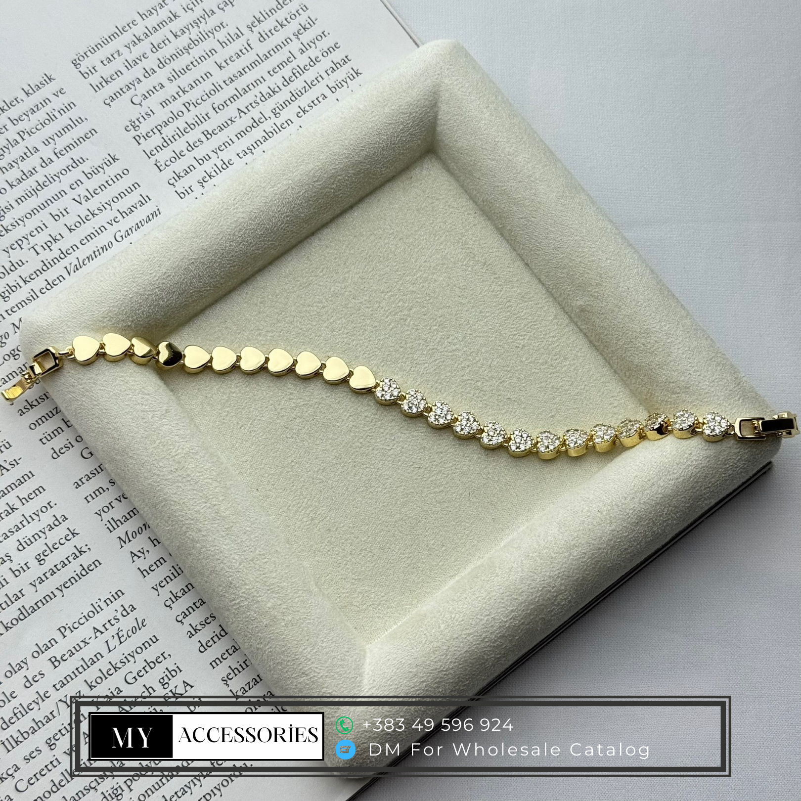 MY5V14BRC069 wholesale jewelry VIP 14K BRACELETS Catwalk Jewellery Europe