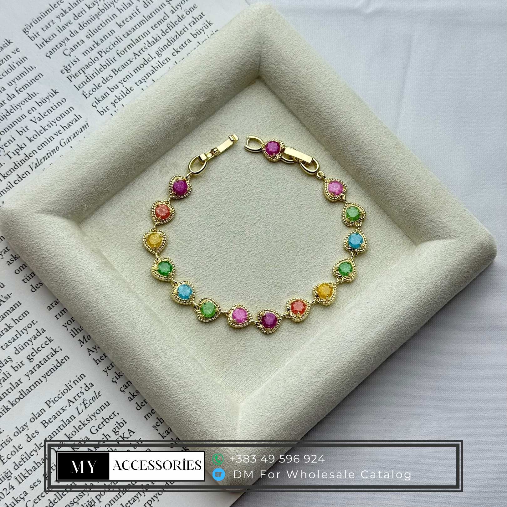 MY5V14BRC071 wholesale jewelry VIP 14K BRACELETS Catwalk Jewellery Europe