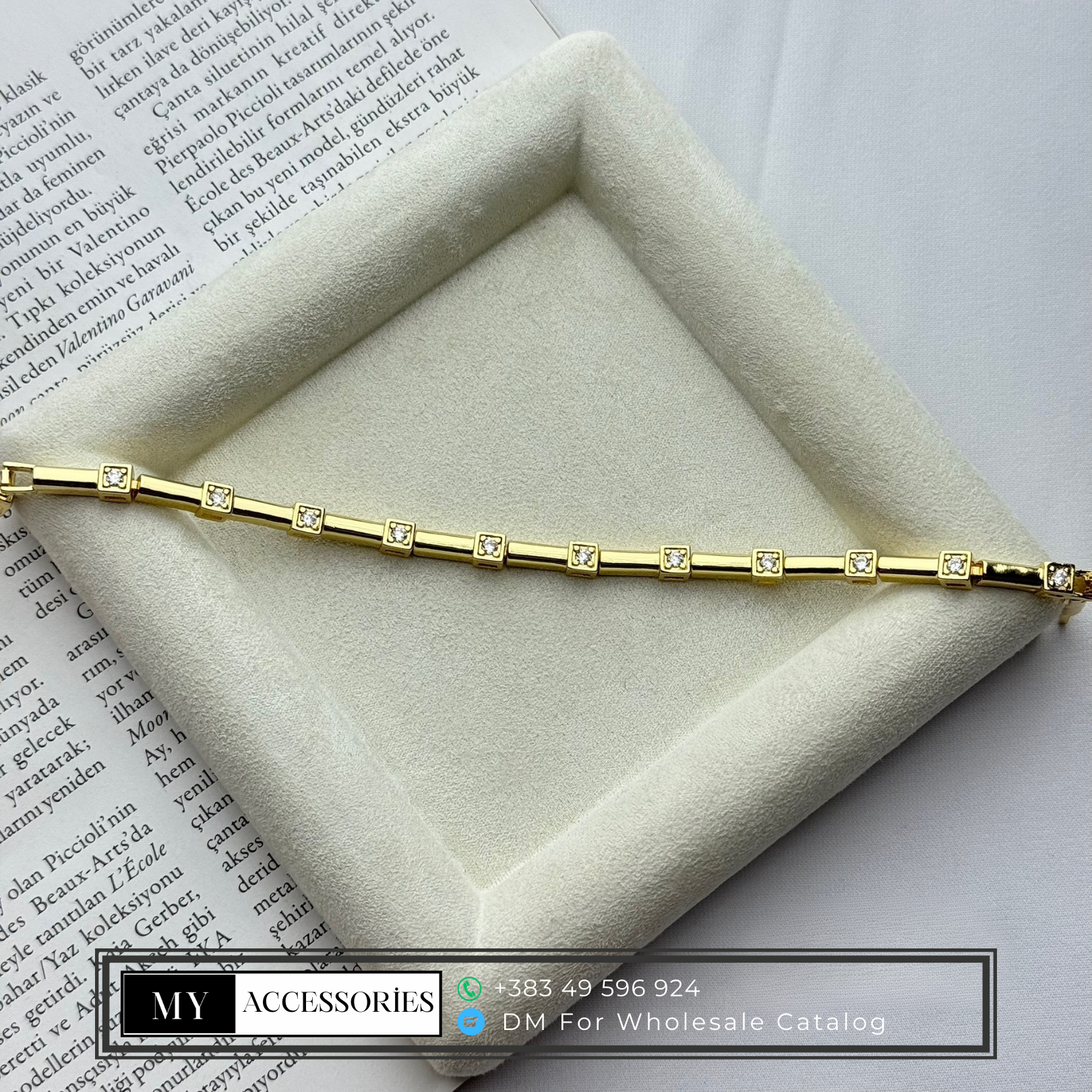 MY5V14BRC072 wholesale jewelry VIP 14K BRACELETS Catwalk Jewellery Europe