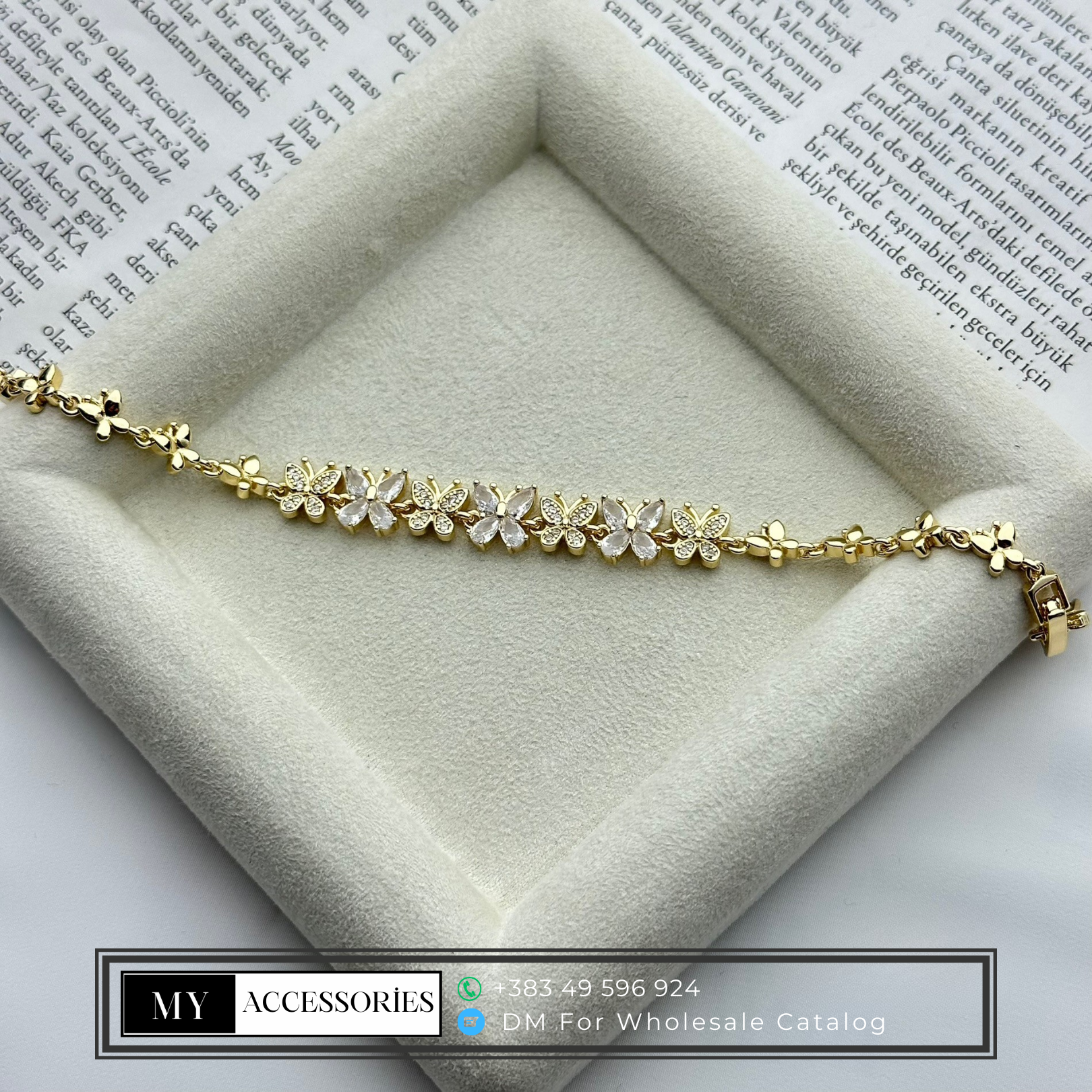 MY5V14BRC081 wholesale jewelry VIP 14K BRACELETS Catwalk Jewellery Europe