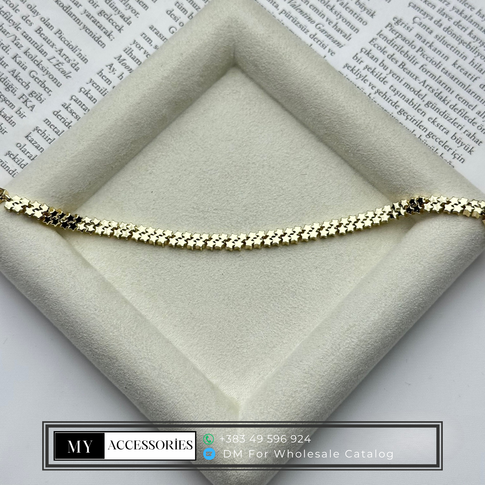 MY5V14BRC093 wholesale jewelry VIP 14K BRACELETS Catwalk Jewellery Europe
