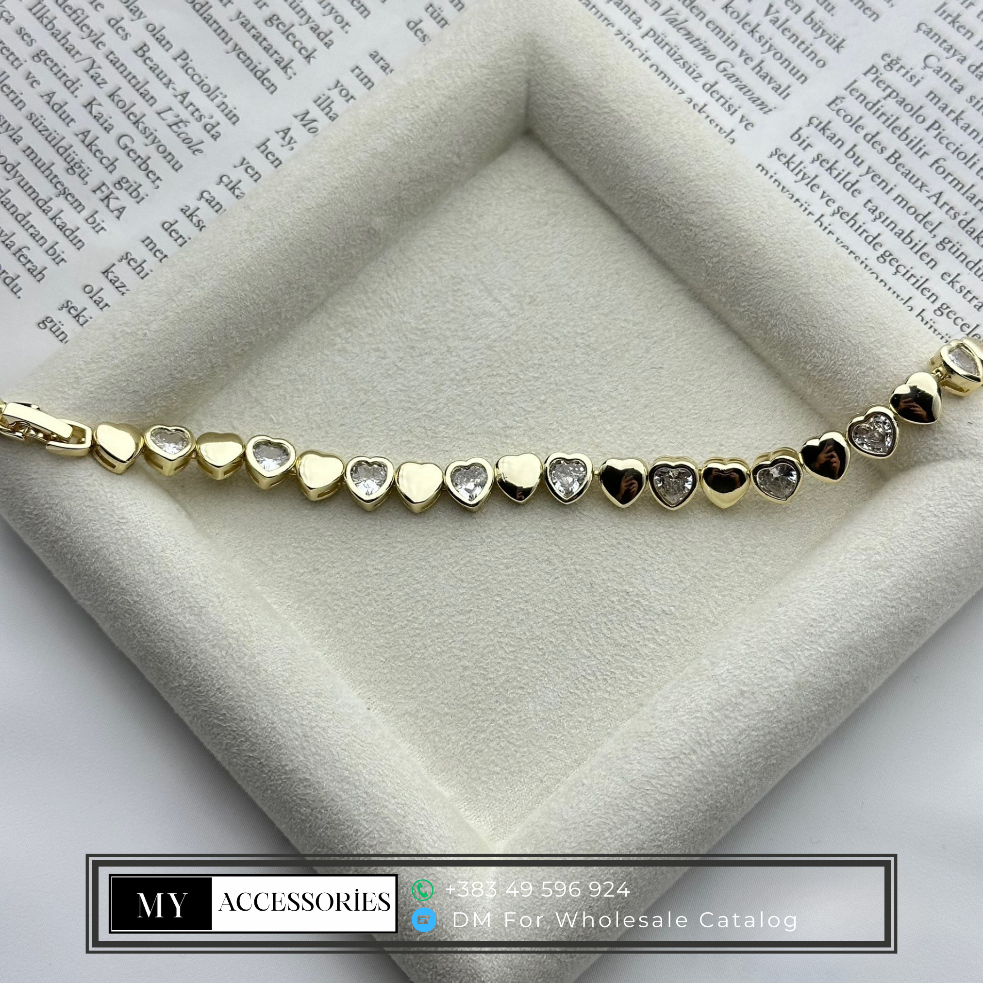 MY5V14BRC098 wholesale jewelry VIP 14K BRACELETS Catwalk Jewellery Europe