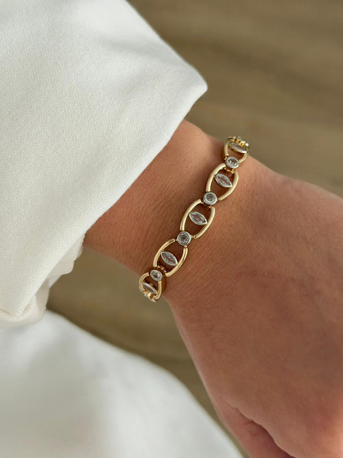 MY1VPBRCL0046 gold-bracelet-stainless-steel-wholesale-myaccessories wholesale jewelry BRACELETS  Catwalk Jewellery Europe