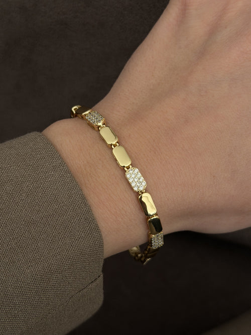 MY1VPBRCL0050 gold-bracelet-stainless-steel-wholesale-myaccessories wholesale jewelry BRACELETS  Catwalk Jewellery Europe