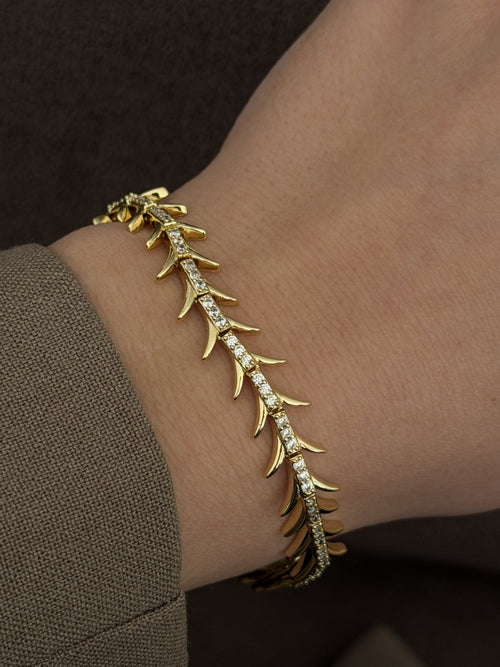 MY1VPBRCL0074 gold-bracelet-stainless-steel-wholesale-myaccessories wholesale jewelry BRACELETS  Catwalk Jewellery Europe