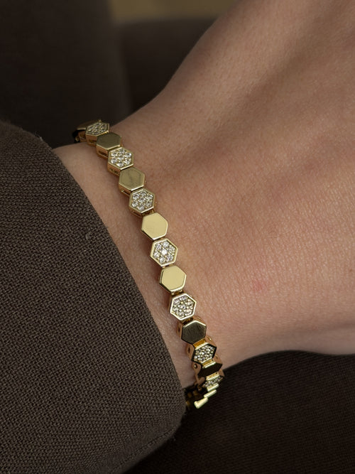 MY1VPBRCL0089 gold-bracelet-stainless-steel-wholesale-myaccessories wholesale jewelry BRACELETS  Catwalk Jewellery Europe