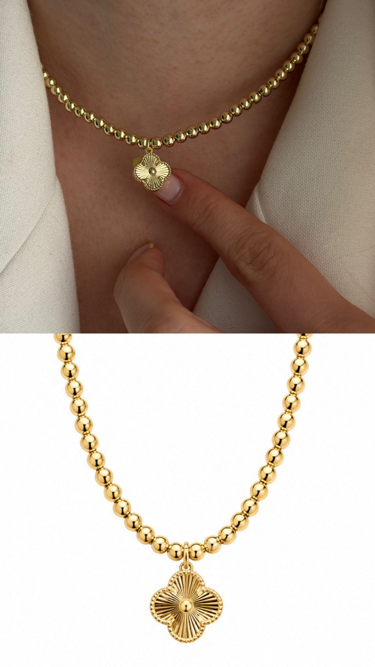 MY1VPNKLC0076 gold-necklace-stainless-steel-waterproof-layered-trendy-wholesale-myaccessories wholesale jewelry NECKLACE  Catwalk Jewellery Europe