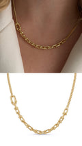 MY1VPNKLC0077 gold-necklace-stainless-steel-waterproof-layered-trendy-wholesale-myaccessories wholesale jewelry NECKLACE  Catwalk Jewellery Europe
