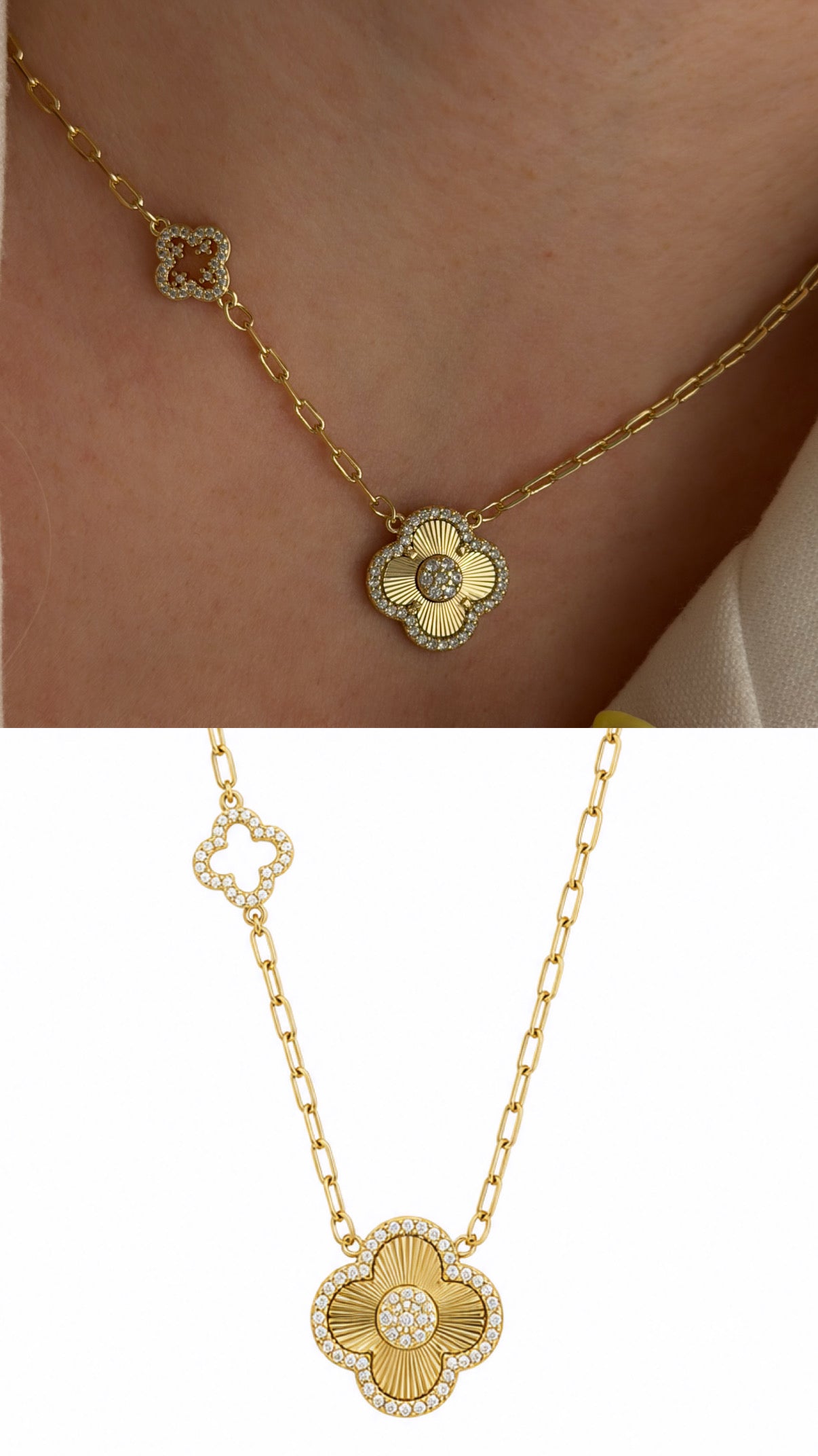 MY1VPNKLC0079 gold-necklace-stainless-steel-waterproof-layered-trendy-wholesale-myaccessories wholesale jewelry NECKLACE  Catwalk Jewellery Europe