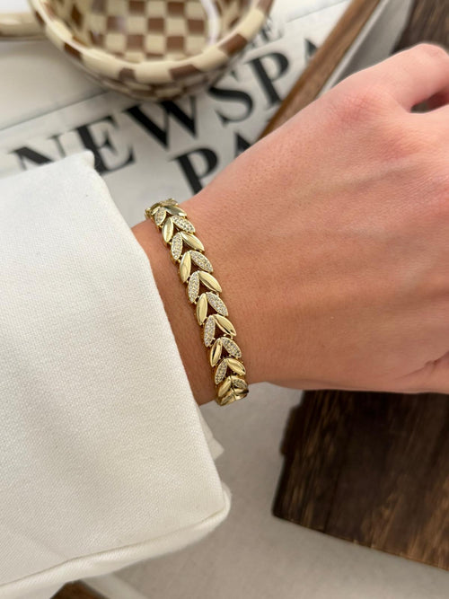 MY1VPBRCL00116 gold-bracelet-stainless-steel-wholesale-myaccessories wholesale jewelry BRACELETS  Catwalk Jewellery Europe