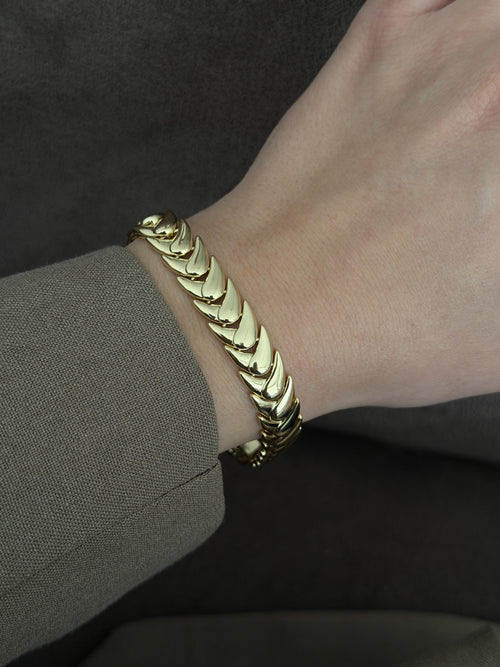 MY1VPBRCL00126 gold-bracelet-stainless-steel-wholesale-myaccessories wholesale jewelry BRACELETS  Catwalk Jewellery Europe