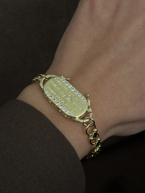 MY1VPBRCL00138 gold-bracelet-stainless-steel-wholesale-myaccessories wholesale jewelry BRACELETS  Catwalk Jewellery Europe