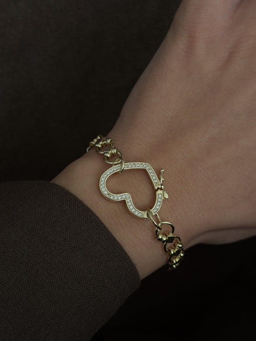 MY1VPBRCL00139 gold-bracelet-stainless-steel-wholesale-myaccessories wholesale jewelry BRACELETS  Catwalk Jewellery Europe