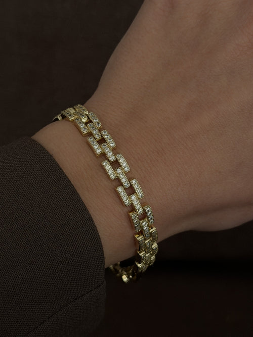 MY1VPBRCL00142 gold-bracelet-stainless-steel-wholesale-myaccessories wholesale jewelry BRACELETS  Catwalk Jewellery Europe