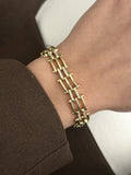 MY1VPBRCL00145 gold-bracelet-stainless-steel-wholesale-myaccessories wholesale jewelry BRACELETS  Catwalk Jewellery Europe
