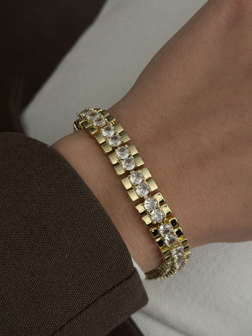 MY1VPBRCL00146 gold-bracelet-stainless-steel-wholesale-myaccessories wholesale jewelry BRACELETS  Catwalk Jewellery Europe