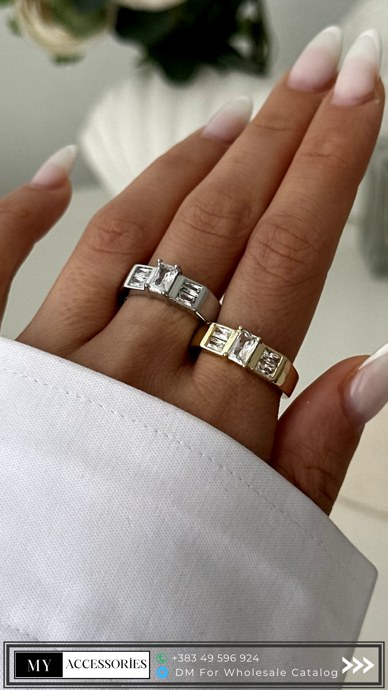 MY5V14KRNG1193 wholesale jewelry RINGS 255 Catwalk Jewellery Europe
