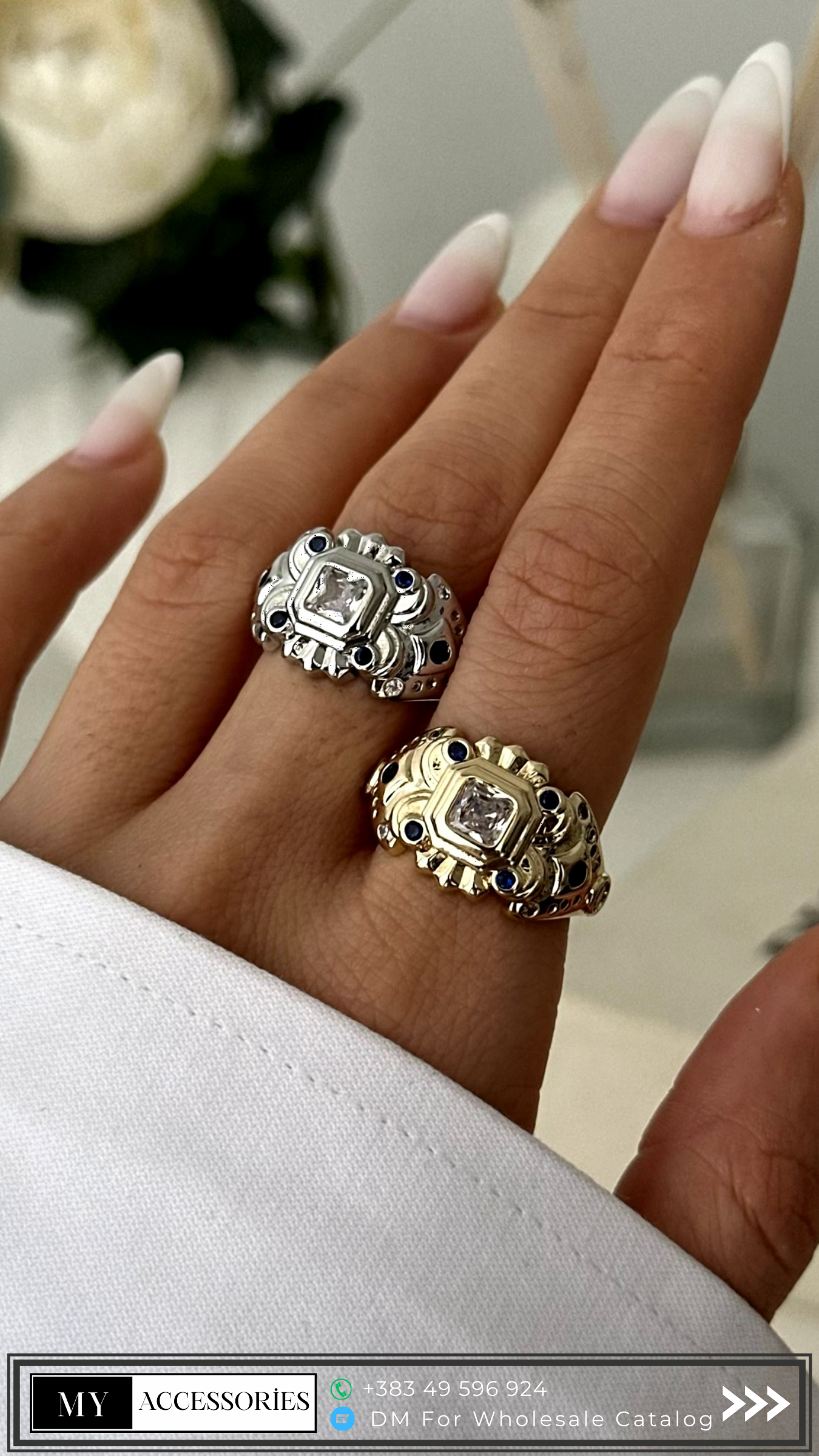 MY5V14KRNG1198 wholesale jewelry RINGS 255 Catwalk Jewellery Europe