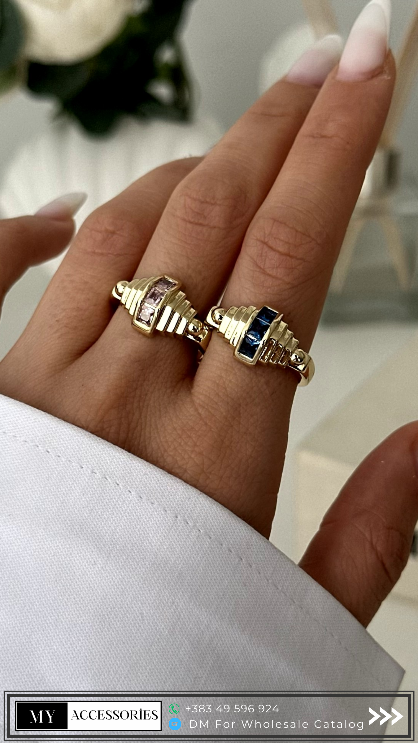 MY5V14KRNG1204 wholesale jewelry RINGS 255 Catwalk Jewellery Europe