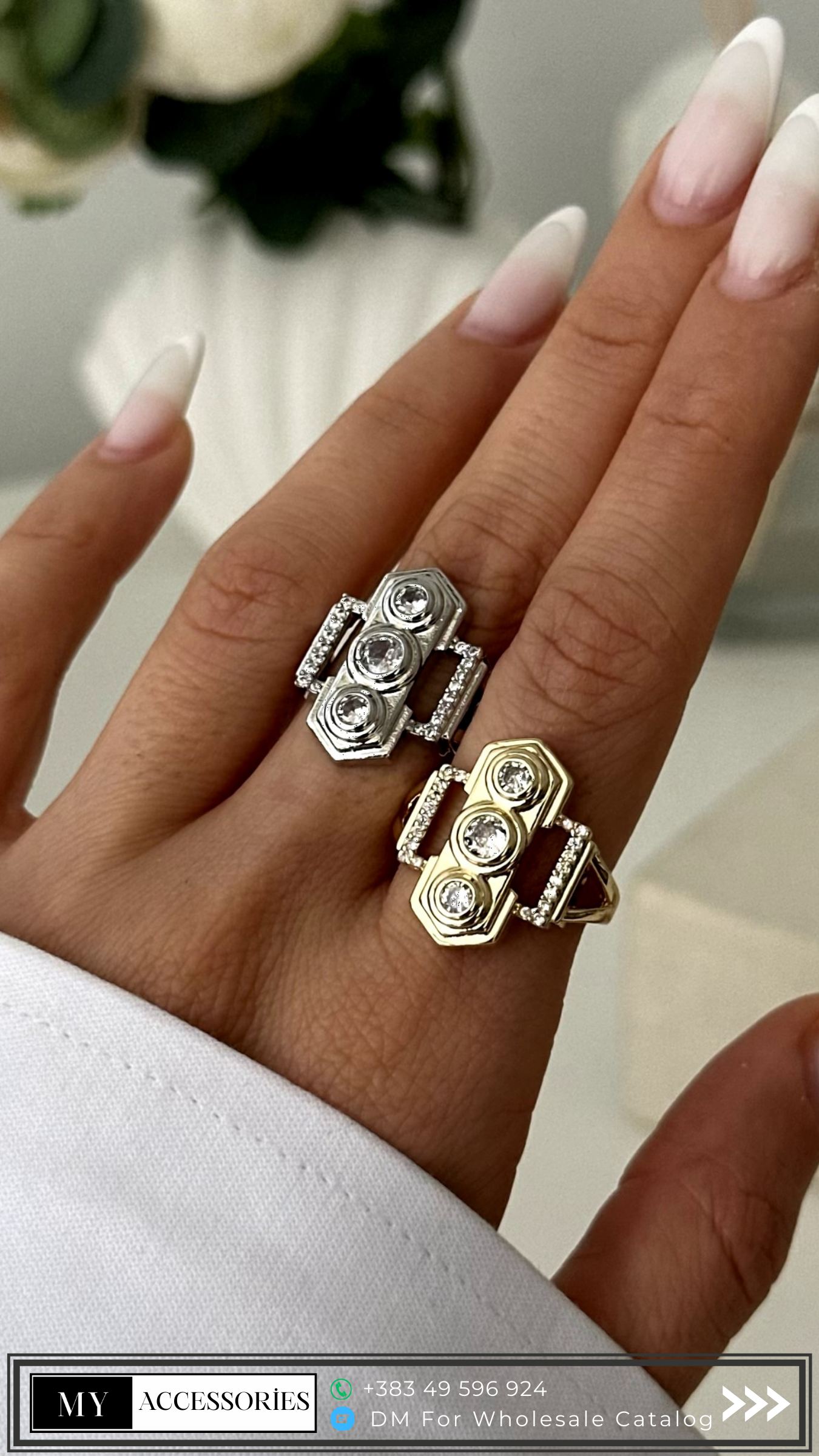 MY5V14KRNG1207 wholesale jewelry RINGS 255 Catwalk Jewellery Europe