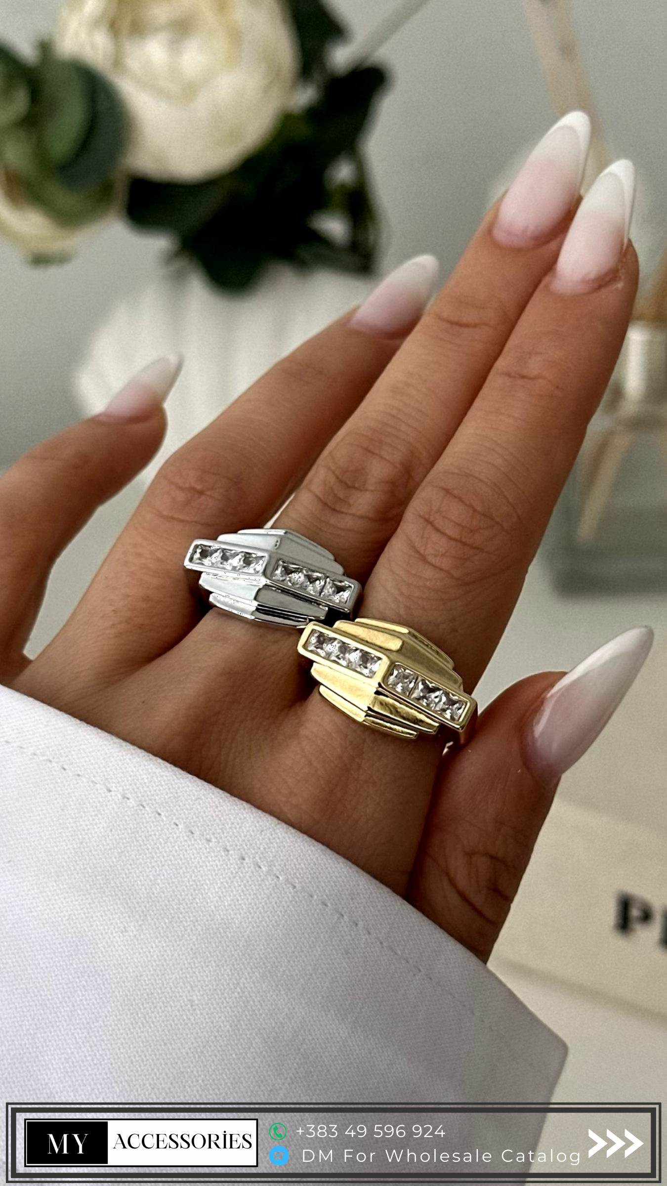 MY5V14KRNG1208 wholesale jewelry RINGS 255 Catwalk Jewellery Europe