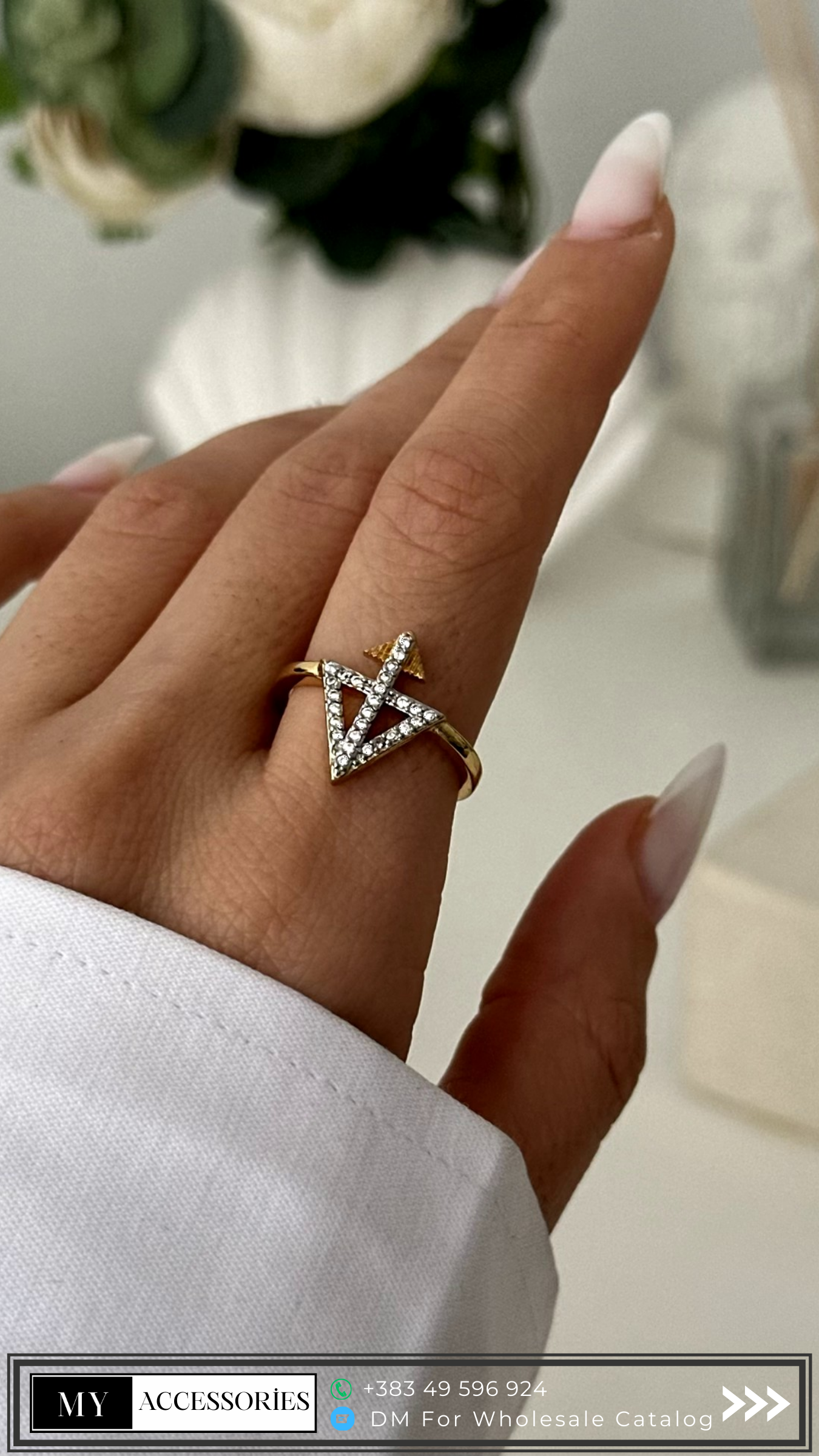 MY5V14KRNG1211 wholesale jewelry RINGS 255 Catwalk Jewellery Europe
