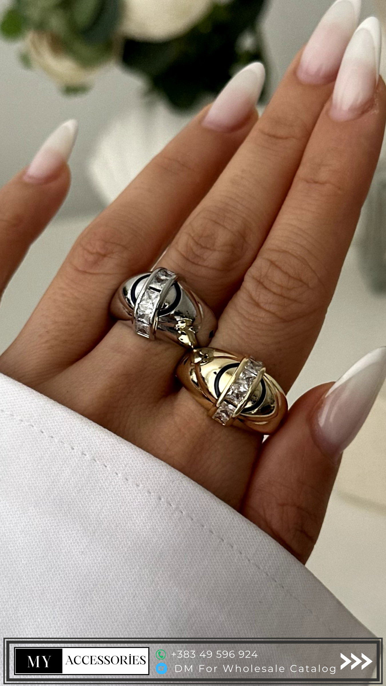 MY5V14KRNG1221 wholesale jewelry RINGS 255 Catwalk Jewellery Europe