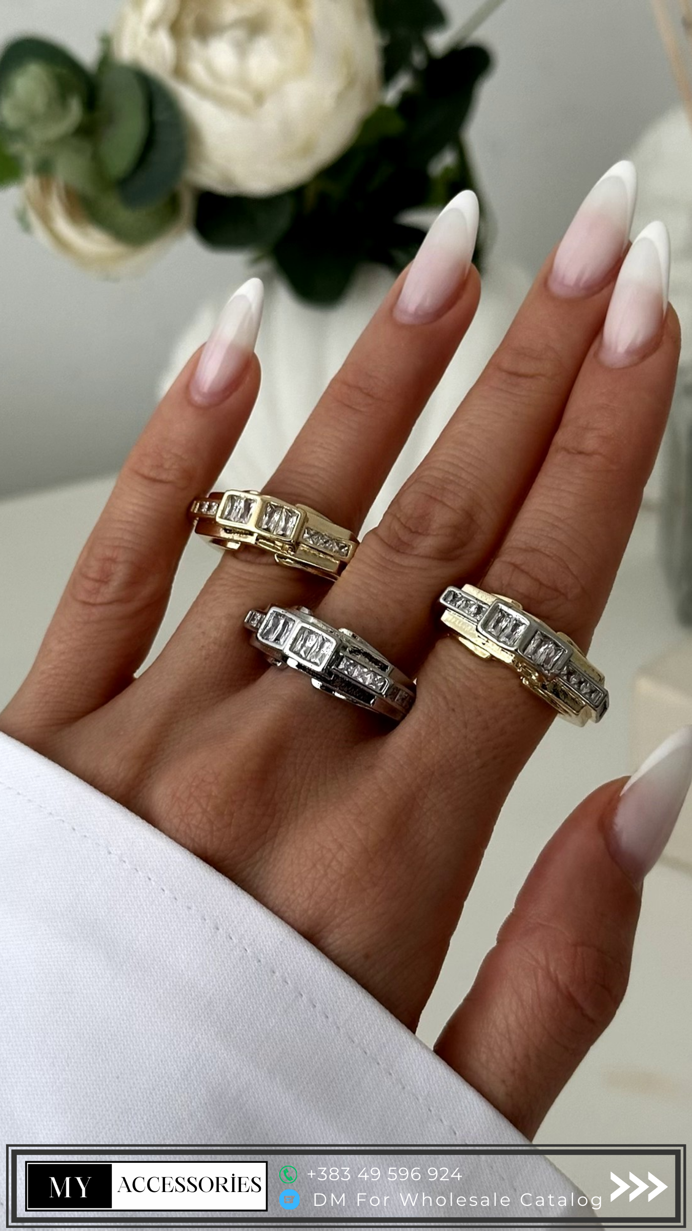 MY5V14KRNG1237 wholesale jewelry RINGS 255 Catwalk Jewellery Europe
