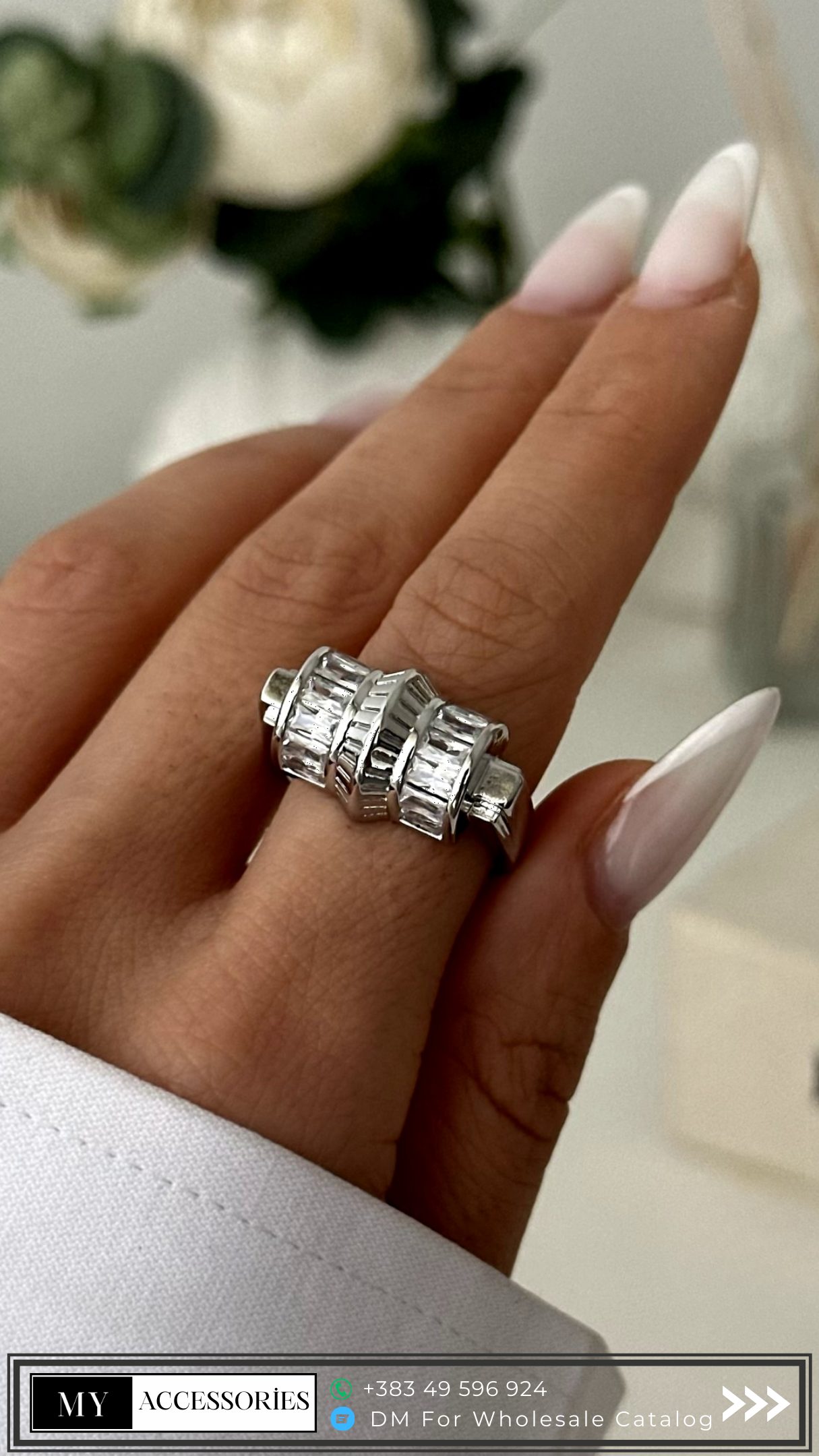 MY5V14KRNG1244 wholesale jewelry RINGS 345 Catwalk Jewellery Europe
