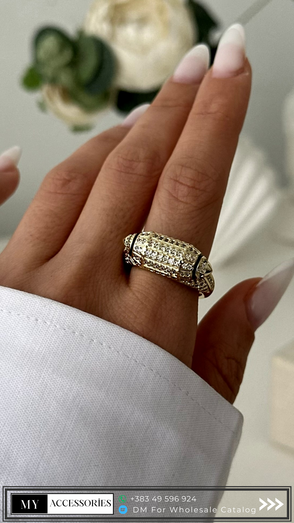 MY5V14KRNG1254 wholesale jewelry RINGS 345 Catwalk Jewellery Europe