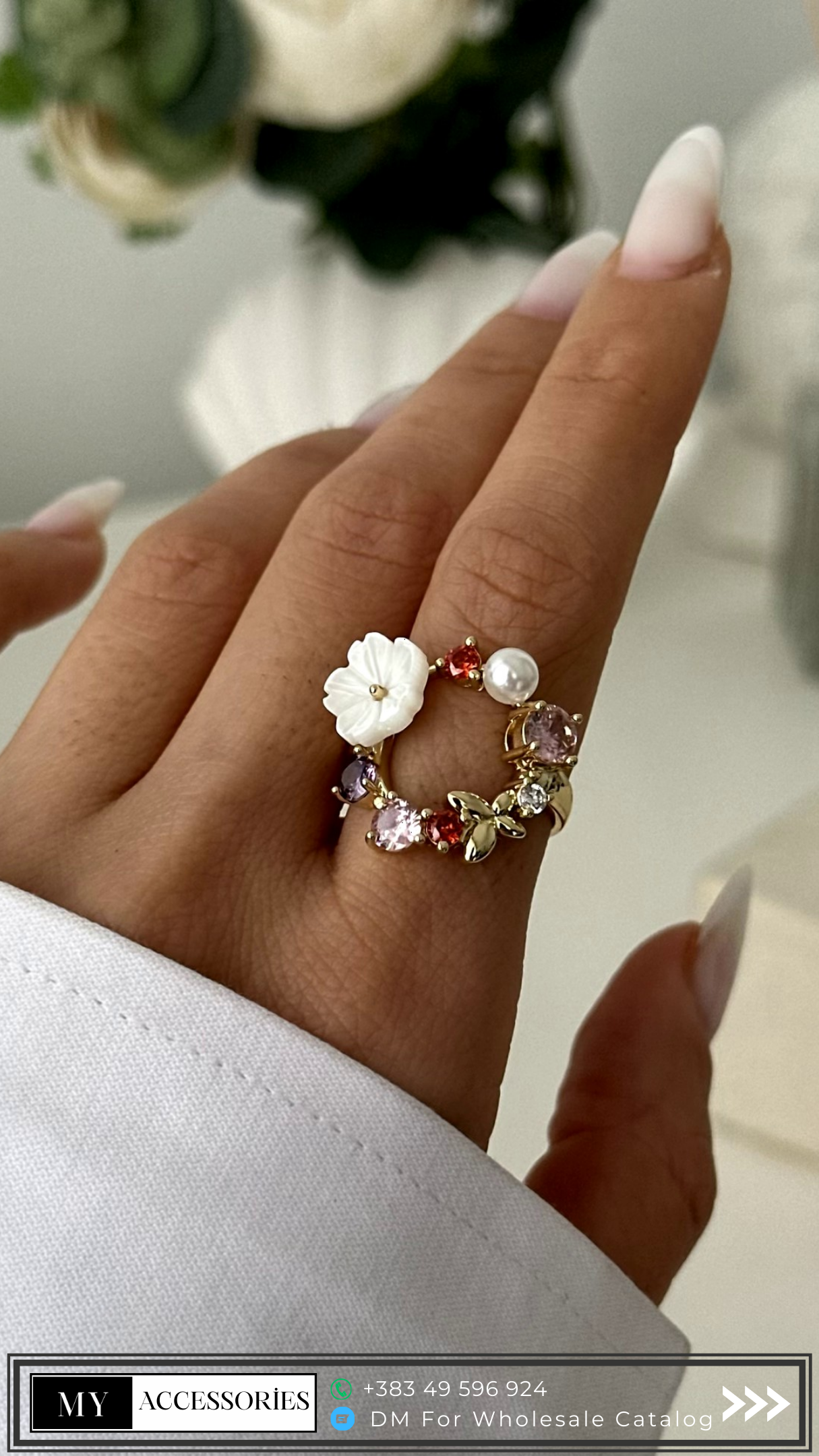 MY5V14KRNG1255 wholesale jewelry RINGS 345 Catwalk Jewellery Europe