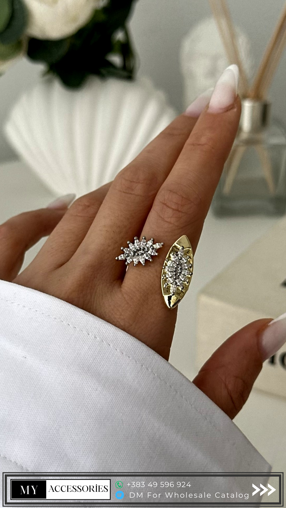 MY5V14KRNG1257 wholesale jewelry RINGS 345 Catwalk Jewellery Europe