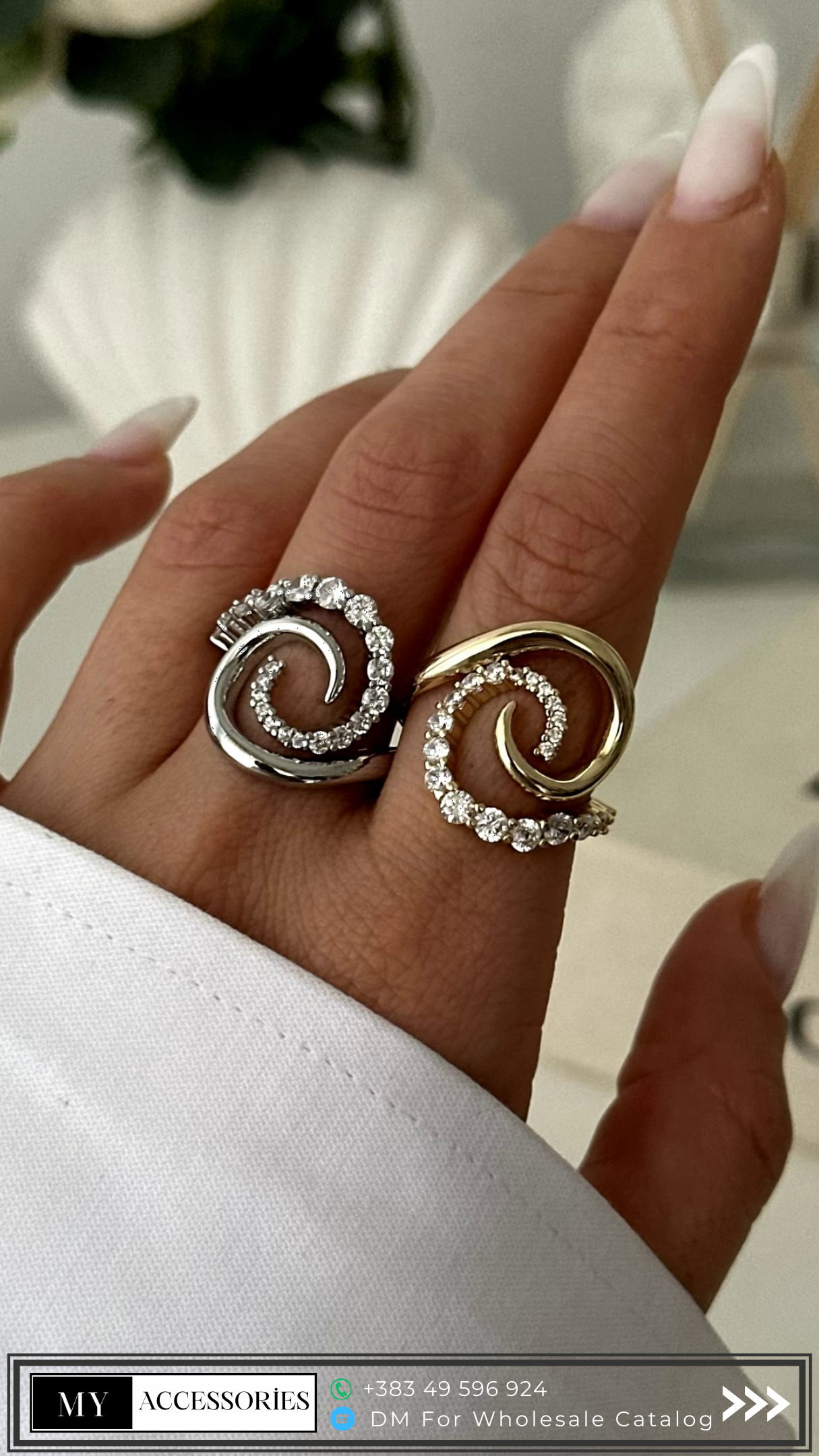 MY5V14KRNG1260 wholesale jewelry RINGS 345 Catwalk Jewellery Europe